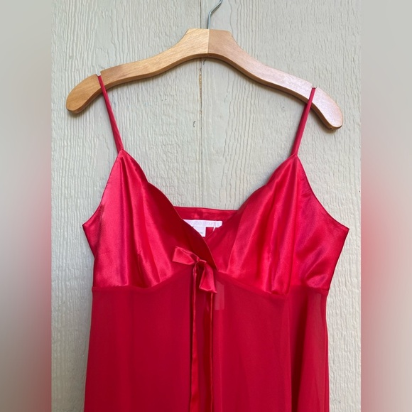 Vintage Victoria’s Secret red slip dress - Picture 2 of 4